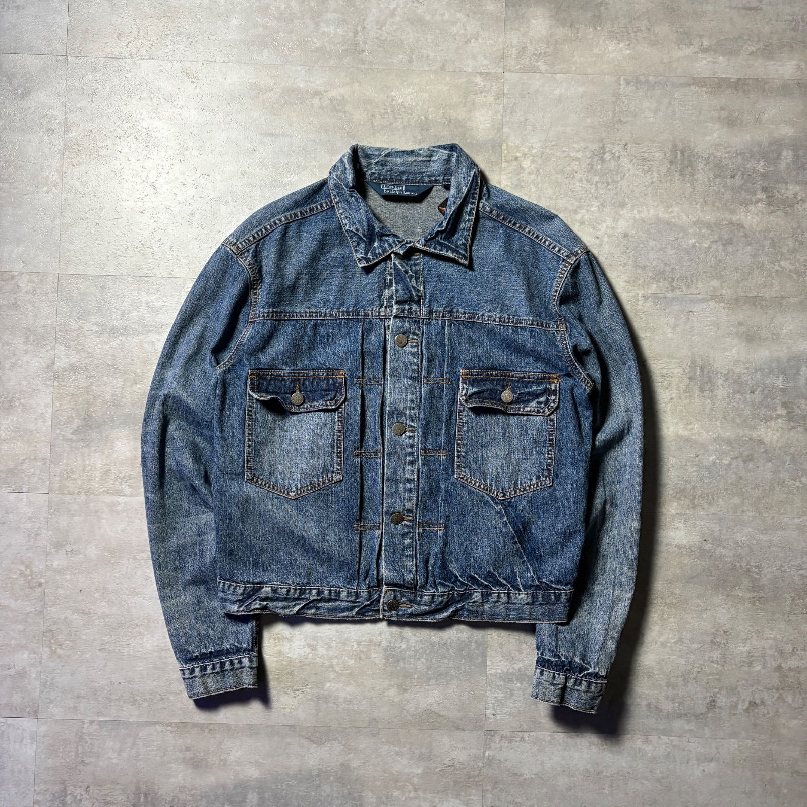 polo by Ralph Lauren 507xx 2nd TYPE デニムジャケット L デニム
