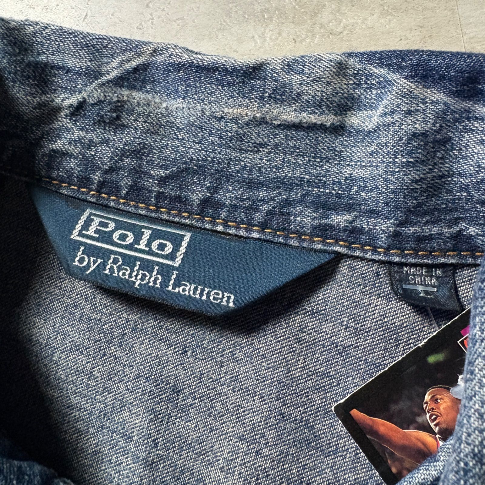 polo by Ralph Lauren 507xx 2nd TYPE デニムジャケット L デニム