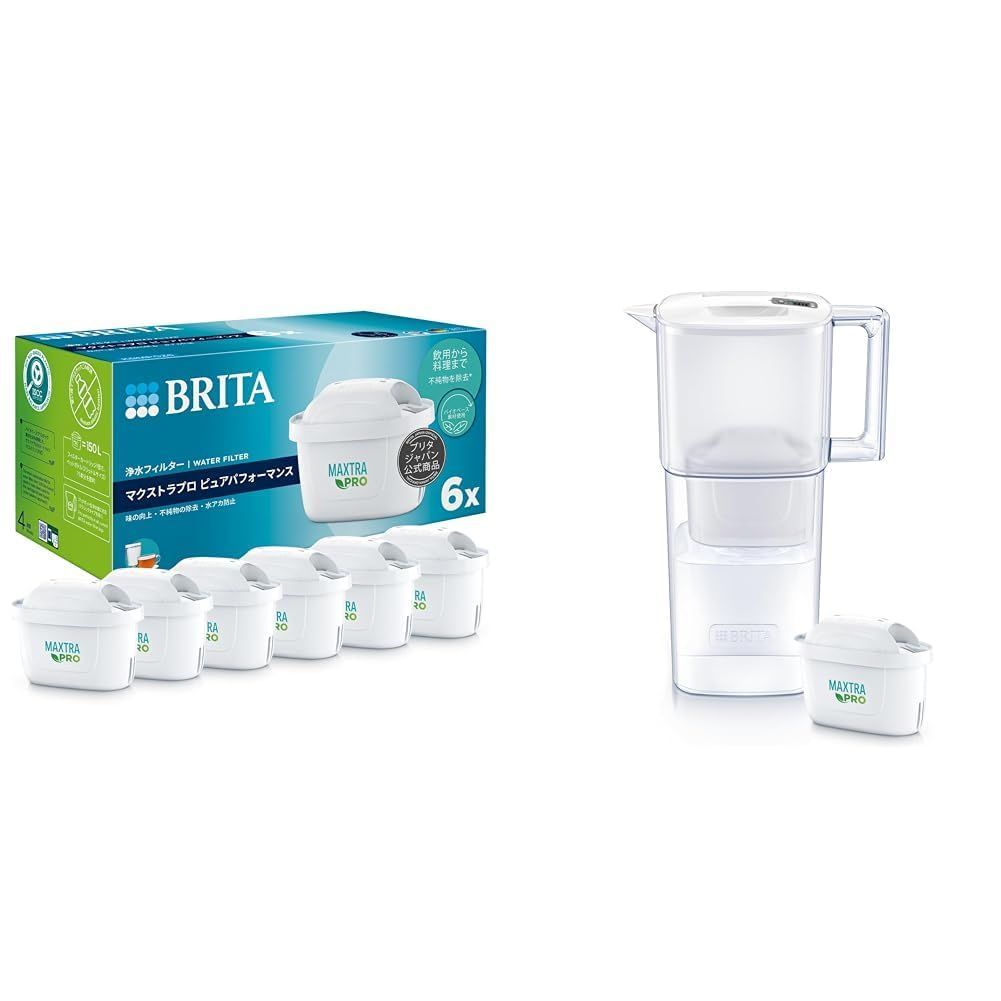 商品 セット買い ブリタ 浄水器 交換用 カートリッジ 入り 日本 ポット型 リクエリろ過水容量 1.15 L 全容量 2.2 付き