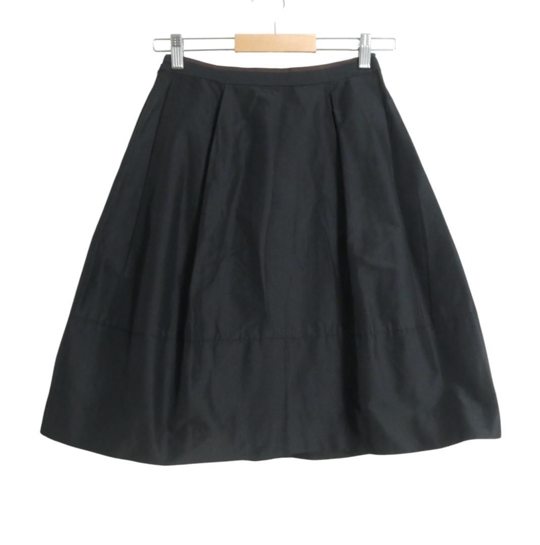 美品 FOXEY BOUTIQUE フォクシー サイズ40 シルク100％ ロゴプレート