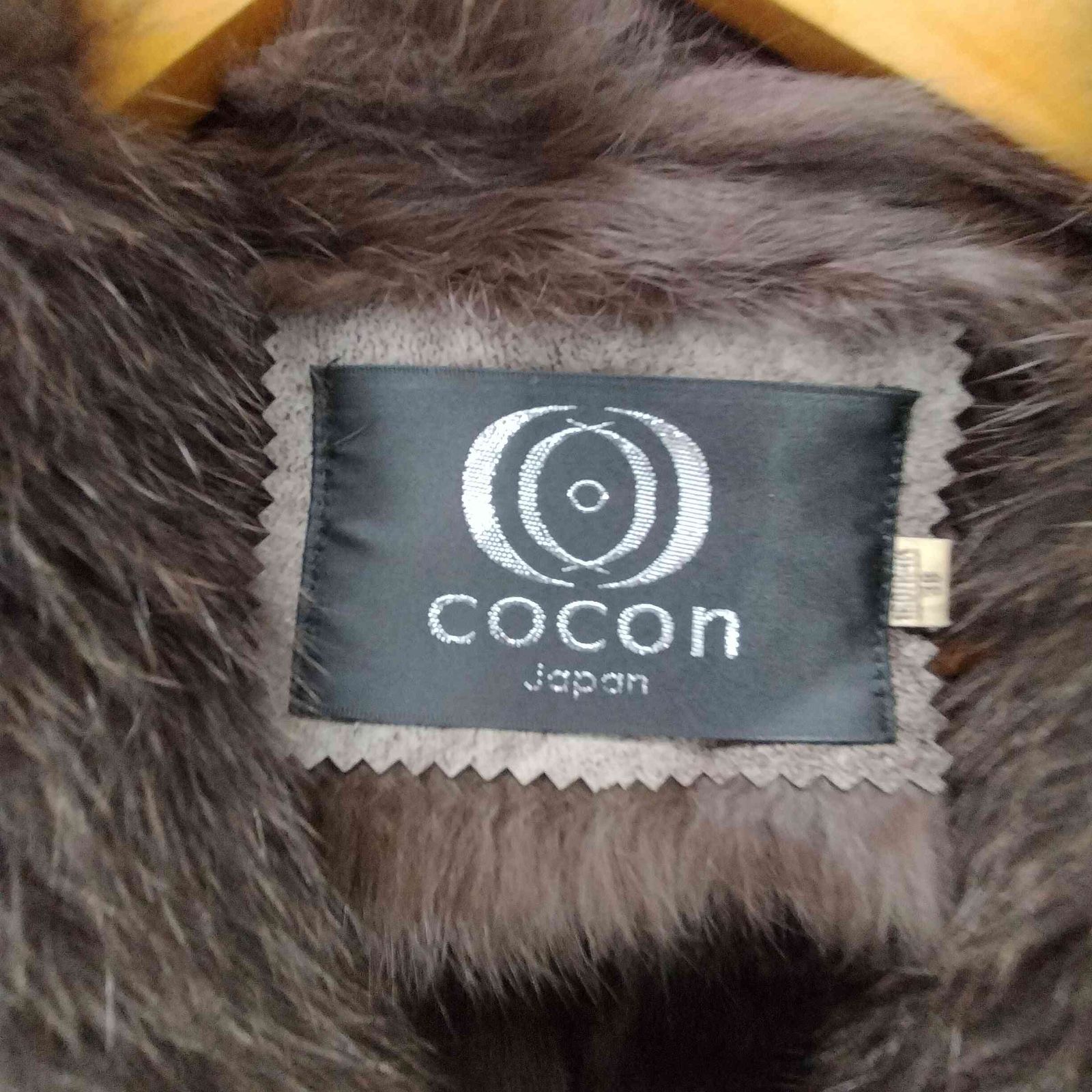 ユーズドフルギ USED古着 Real Fur 100% ＆ Real Leather Mouton Long