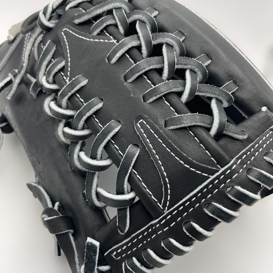 未使用】ミズノプロ A51 軟式用 内野手用 サイズ11 ブラック黒 右投げ