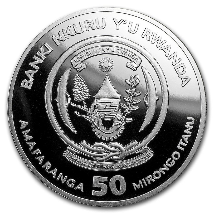 保証書・カプセル付き] 2019年 (新品) ルワンダ「アフリカン