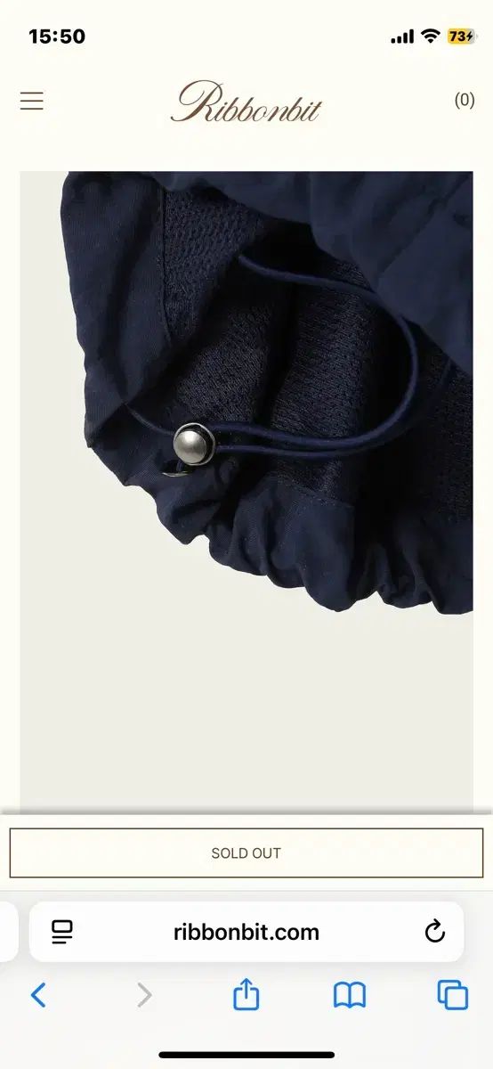  リーボンビッ Bas Nylon Pants ネイビー ジョガーパンツ スウェットパンツ パンツ