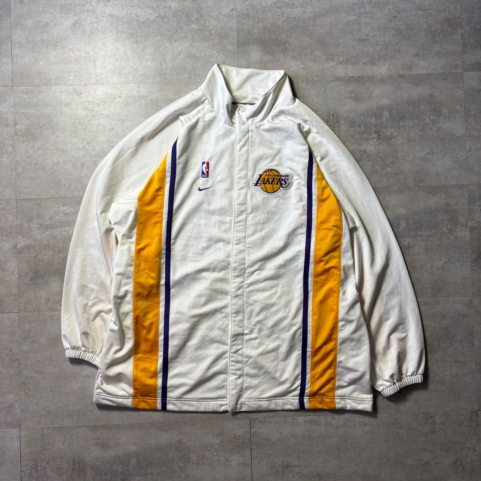 00s NIKE TEAM Los Angeles LAKERS Warm-up jersey set up ジャージー 