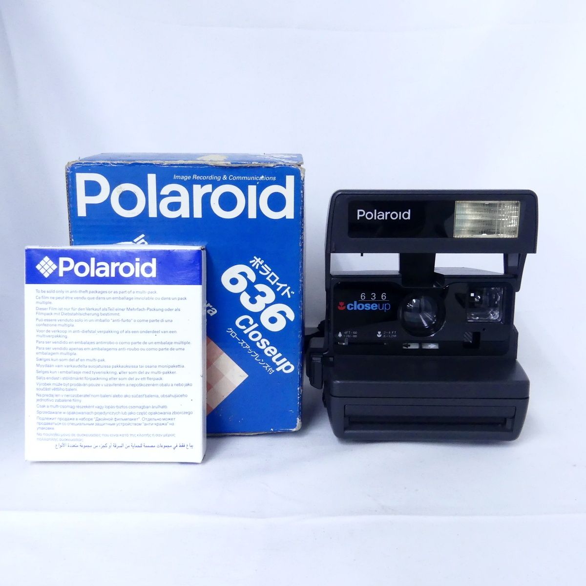 Polaroid ポラロイド 636 closeup インスタントカメラ ポラロイド