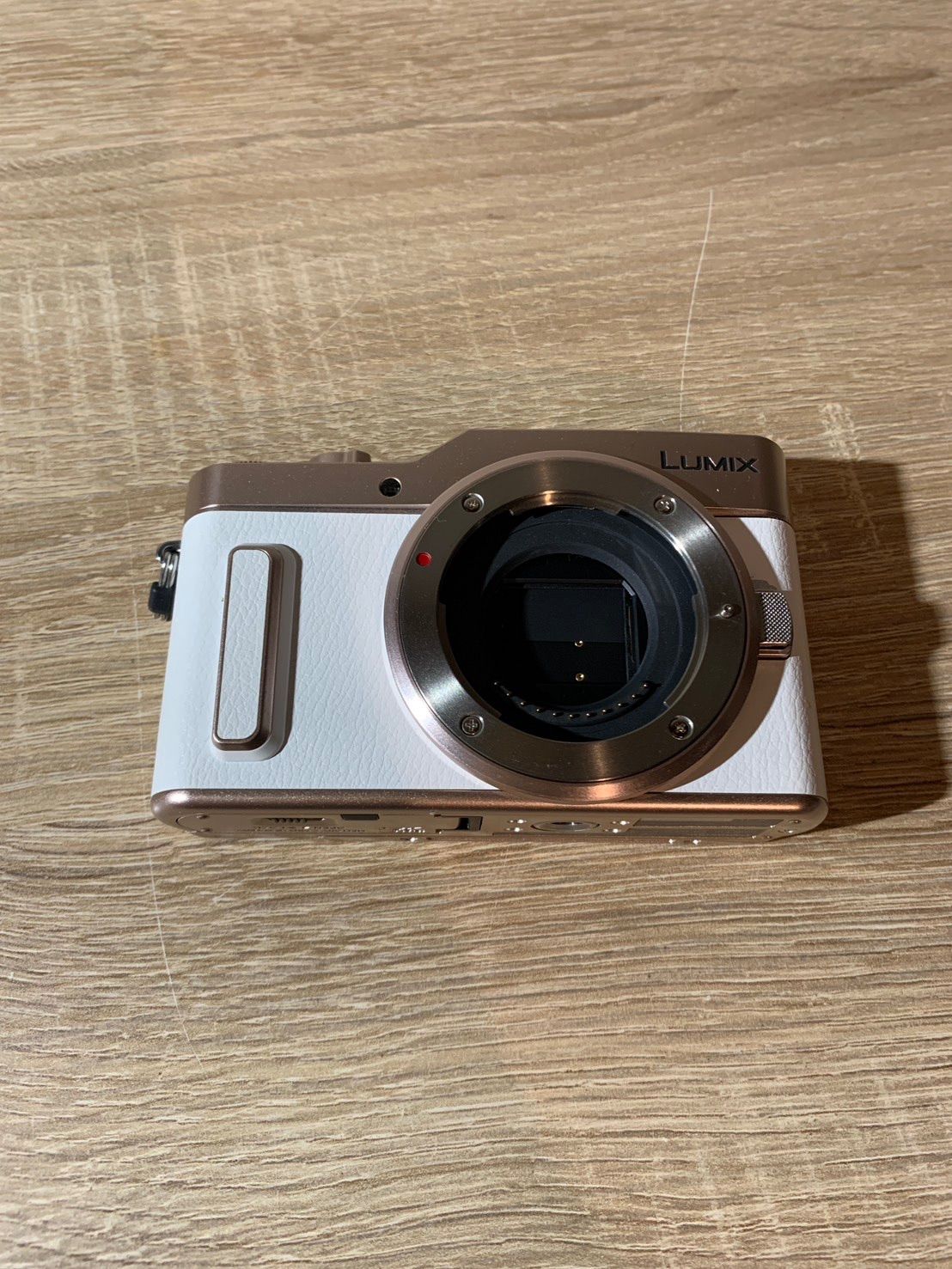 7558 Panasonic LUMIX DC-GF 10 ホワイト レンズ付き