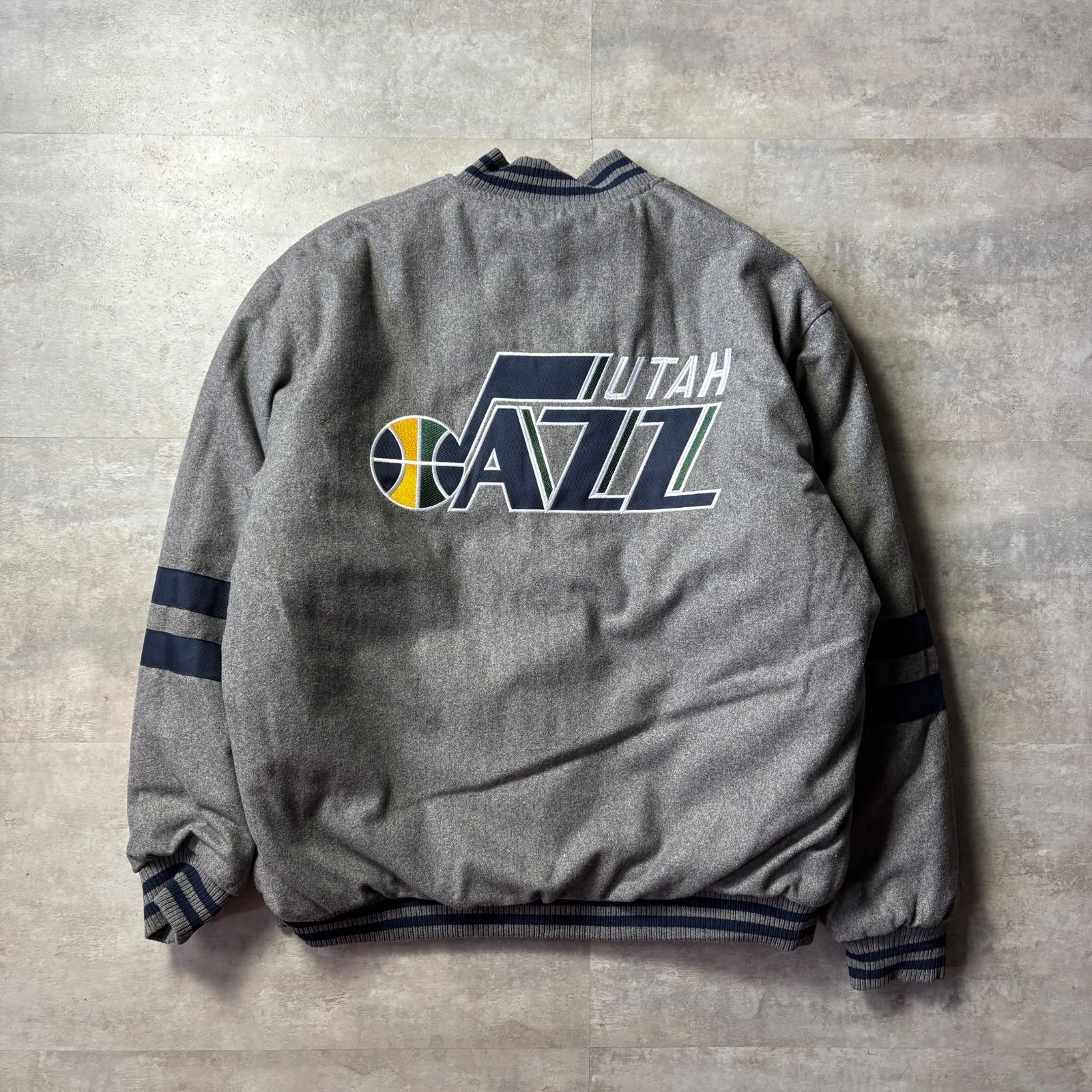 dead stock> JH design NBA Utah Jazz reversible jacket リバーシブル 