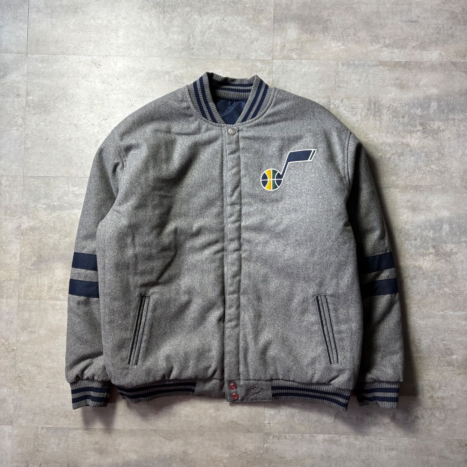 dead stock> JH design NBA Utah Jazz reversible jacket リバーシブル 
