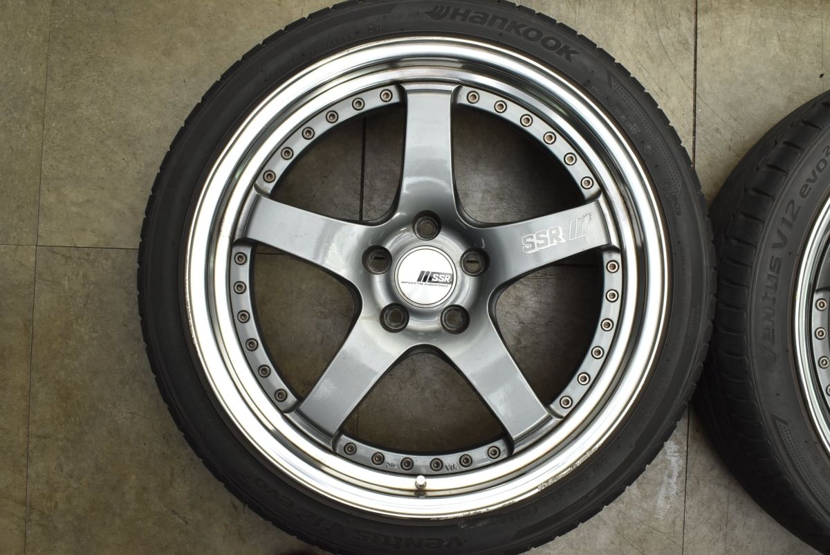 ホイール SSR プロフェッサー SP 4 19 in 8 J 37 9 5 43 PCD 114 3 Ventus S 1 evo 225 40 245 35 クラウン マークX カムリ RX 7