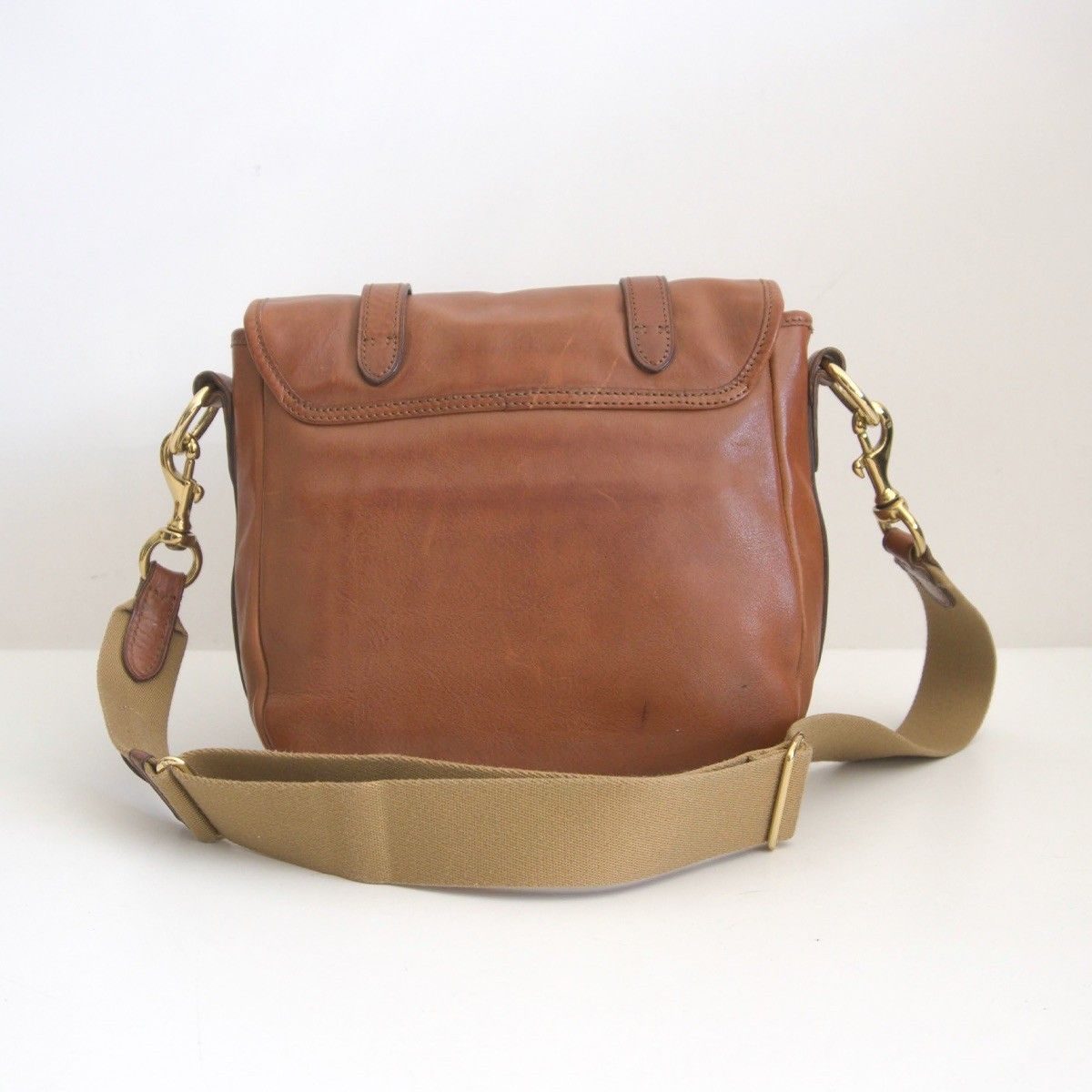 美品】Ralph Lauren ブラウンショルダーバッグ