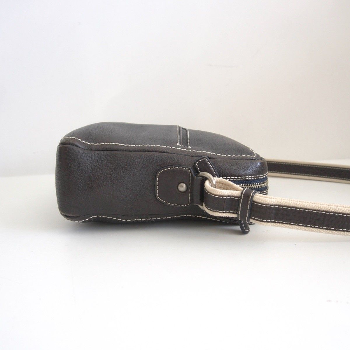 限定色/ネイビー】【土屋鞄 トーンオイルヌメ ジップトップ ショルダー