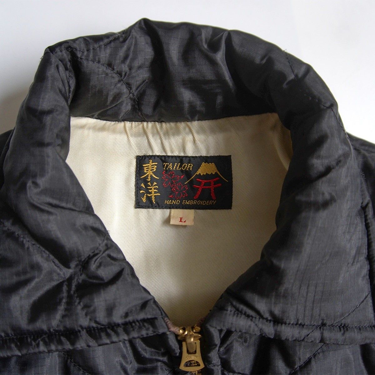 雰囲気抜群】TAILOR TOYO【TT12333/ ベトジャン】L 刺繍 テーラー東洋