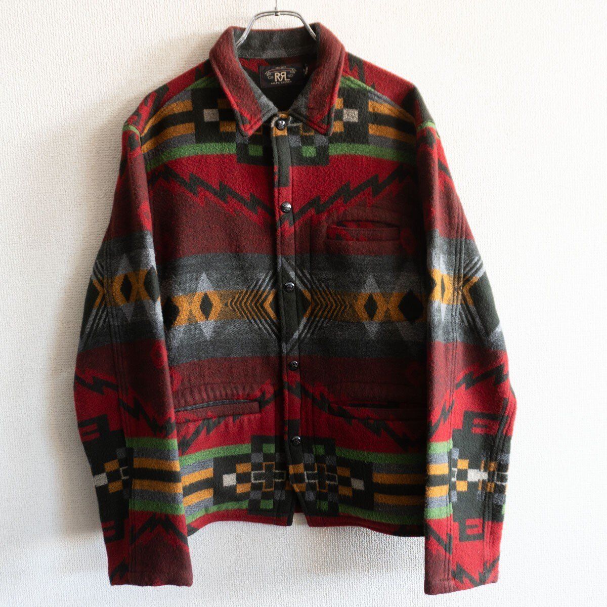 RRL OVER SHIRTS M ネイティブジャケット ダブルアールエル