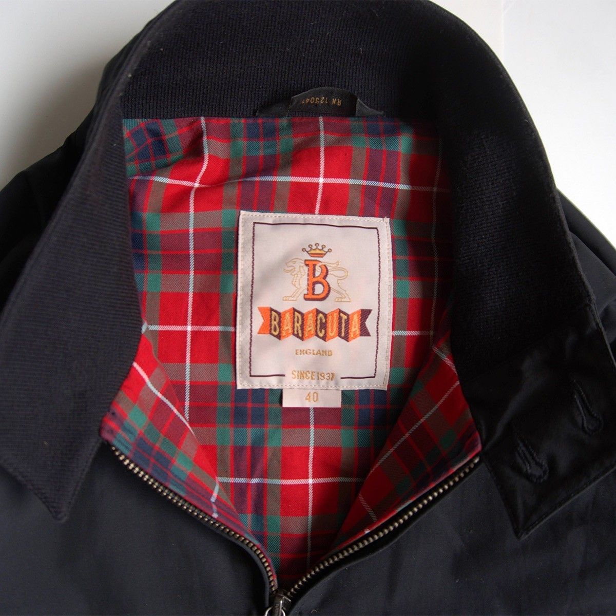 美品】 BARACUTA 【G9 スウィングトップ ハリントンジャケット】 40 