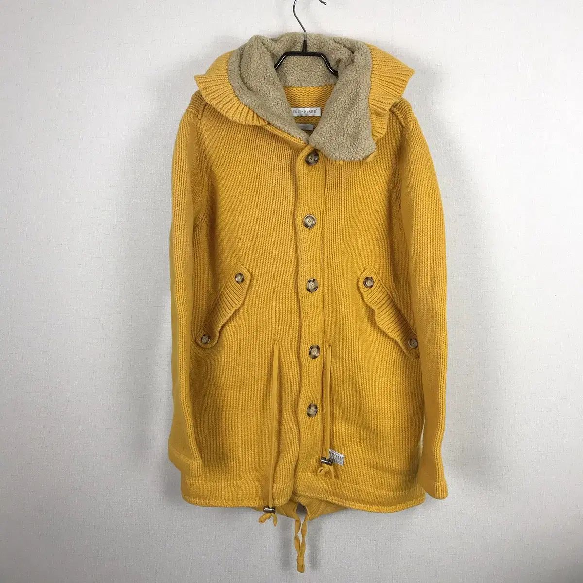 エセンプラーレ ビーニーニット カーディガン メンズ100