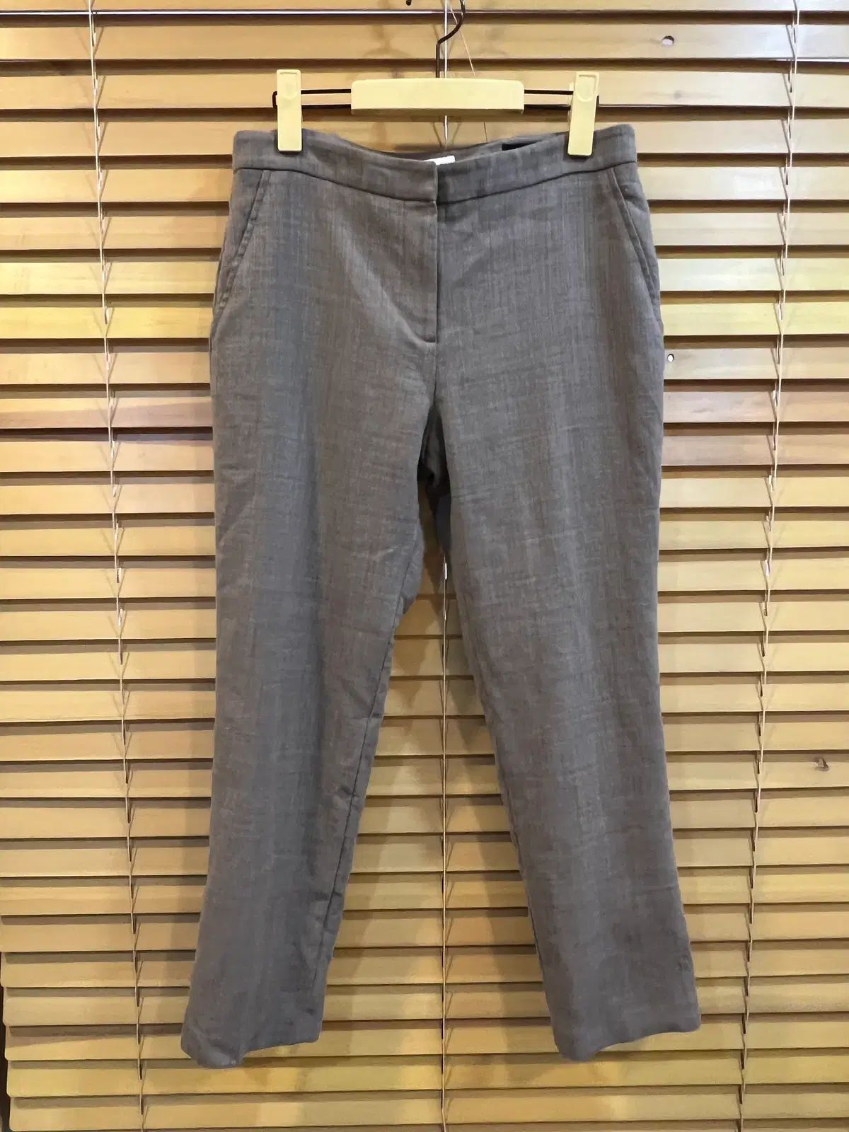 TIME レディース ライトブラウン スーツスラックス スーツ ズボン 67-98