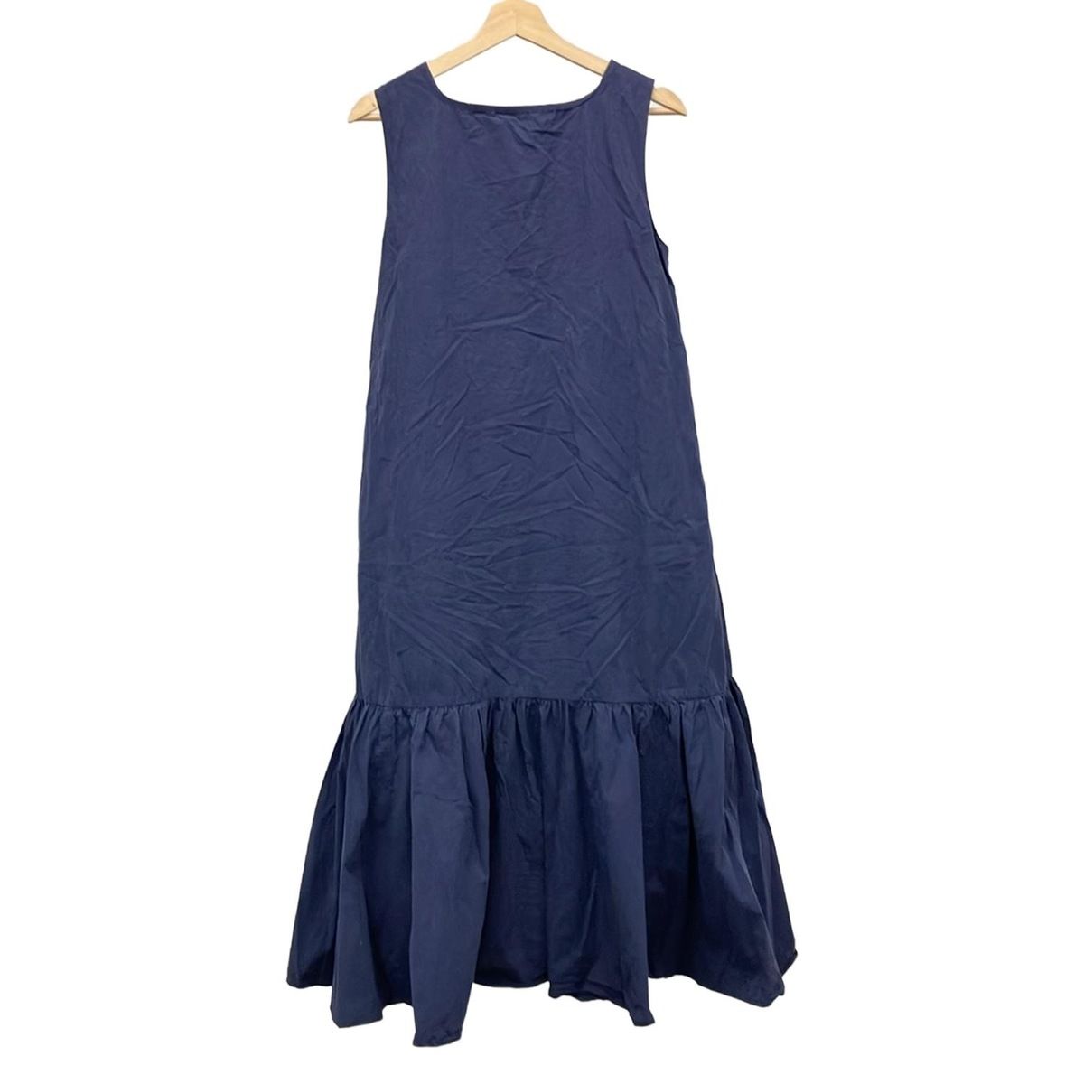 rosy Monster ロージーモンスター ワンピース サイズM レディース ネイビー クルーネック ノースリーブ ロング