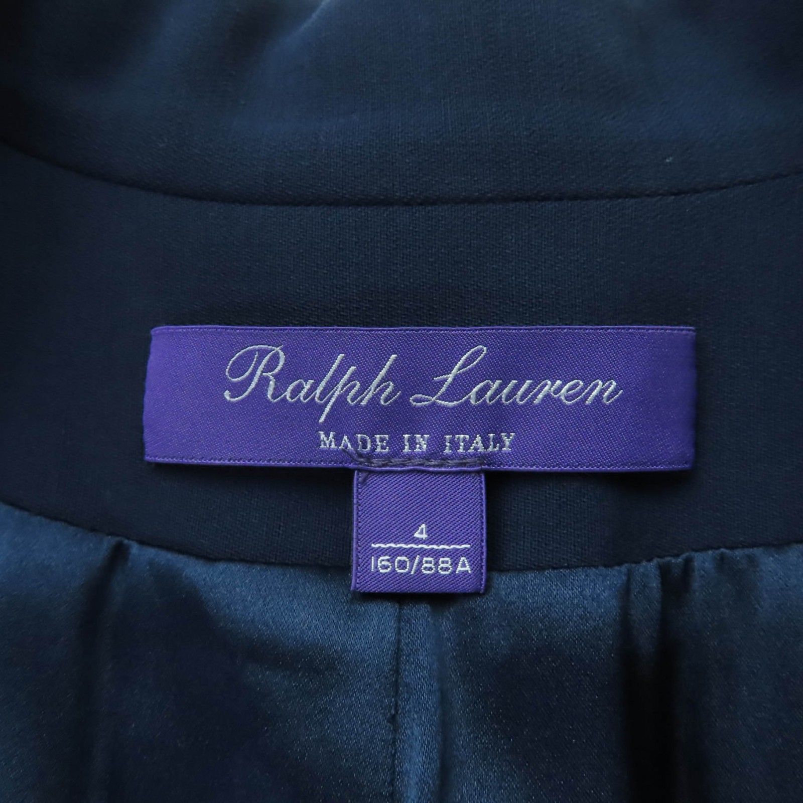 美品 ラルフローレン パープルレーベル リネン テーラードジャケット 紺ブレ 美品 ラルフローレン パープルレーベル リネン テーラードジャケット