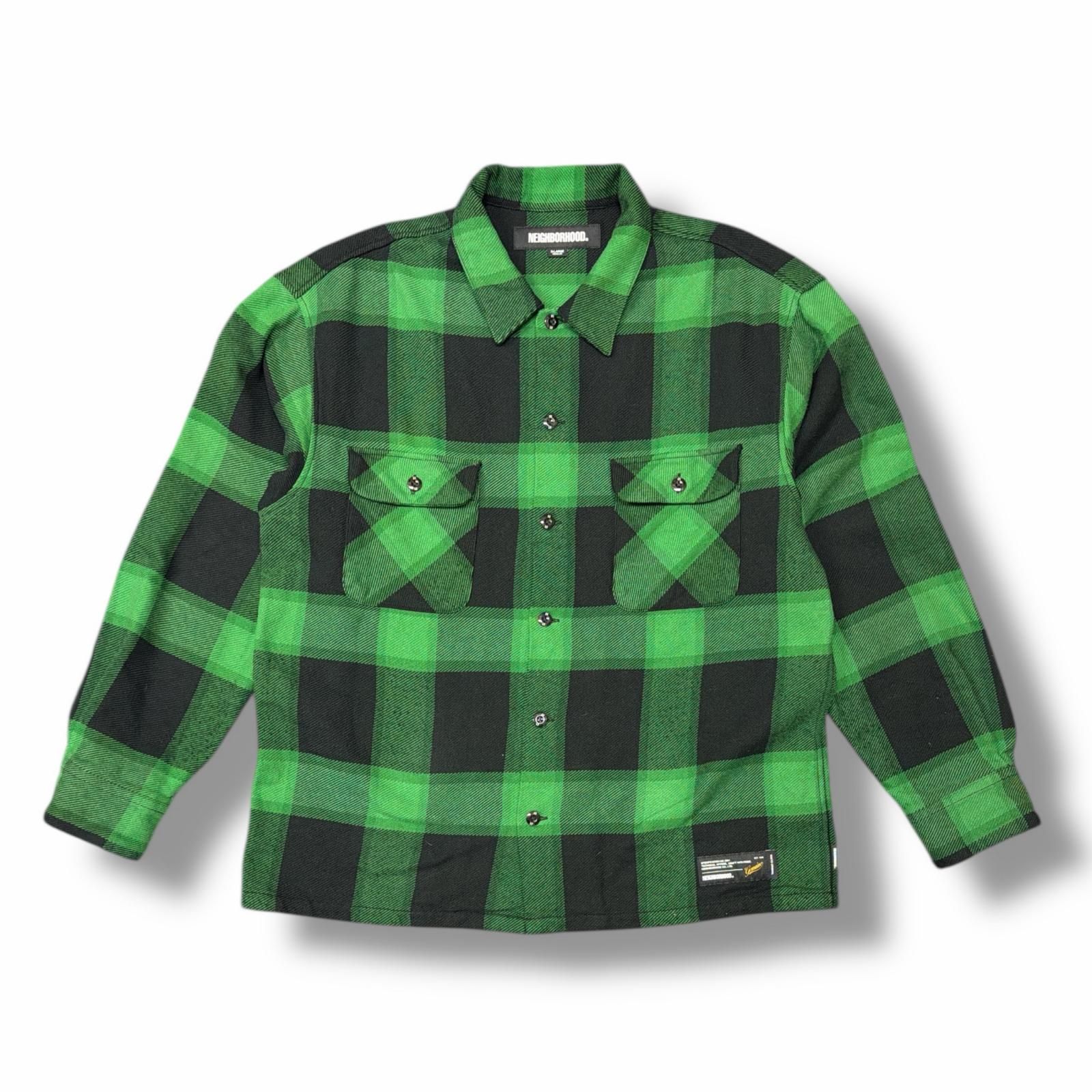 NEIGHBORHOOD 25AW BUFFALO CHECK SHIRT LS バッファローチェック