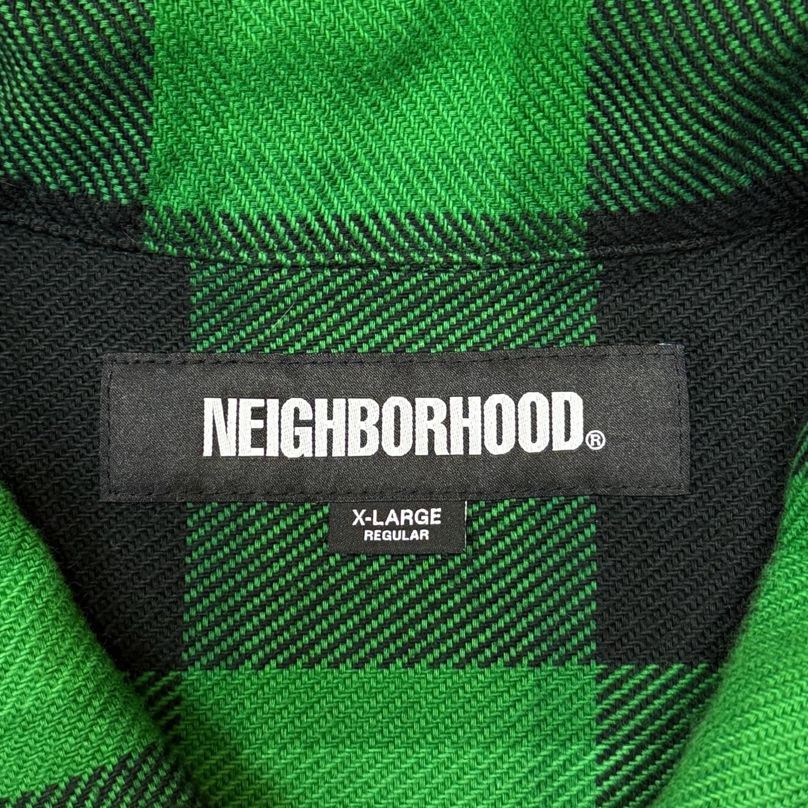 NEIGHBORHOOD 25AW BUFFALO CHECK SHIRT LS バッファローチェック