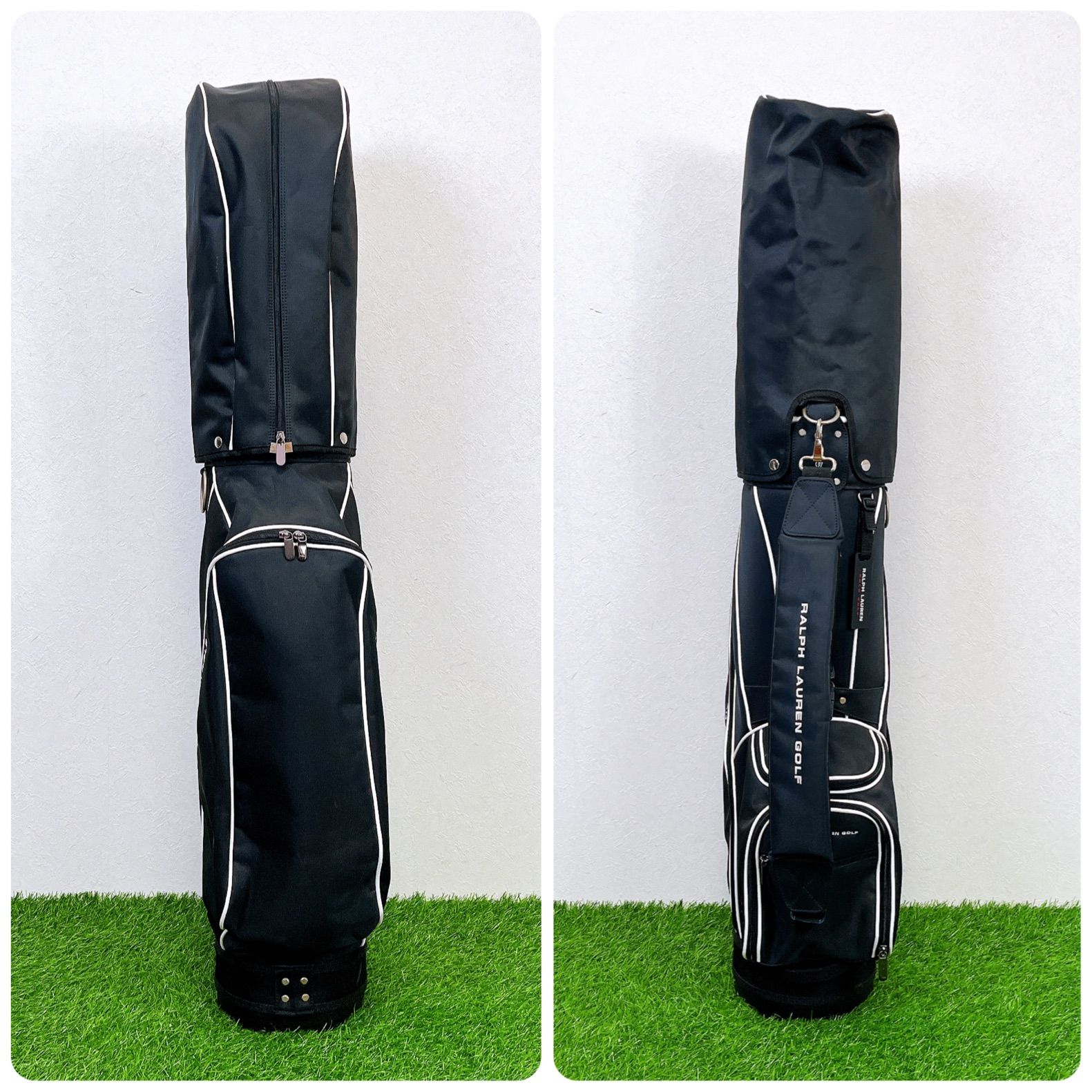 RALPH LAUREN / ラルフローレン キャディバッグ ゴルフバッグ ブラック