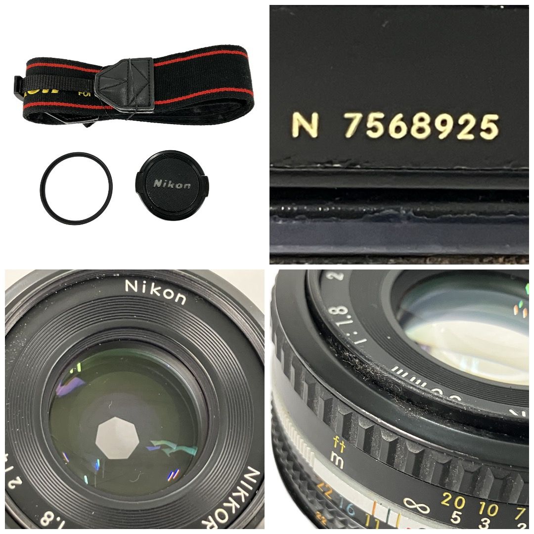 Nikon FM 2 Ai-S Nikkor 50 mm F 1.8 レンズセット フィルムカメラ ニコン 一眼レフ