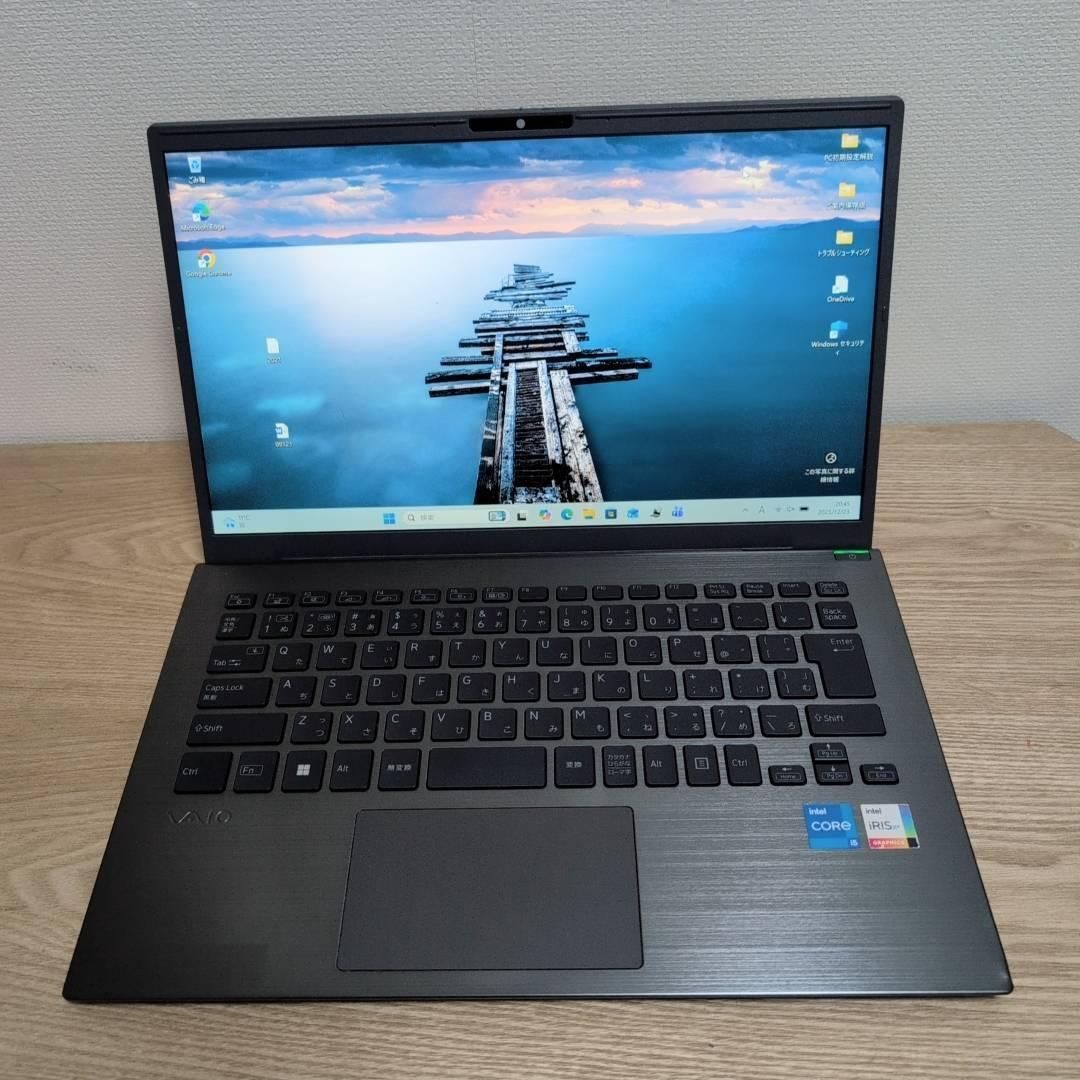 ハイスぺ❗ 13世代 快速モデル i5 VAIO 16G SSD256G 顔認証 Office付き