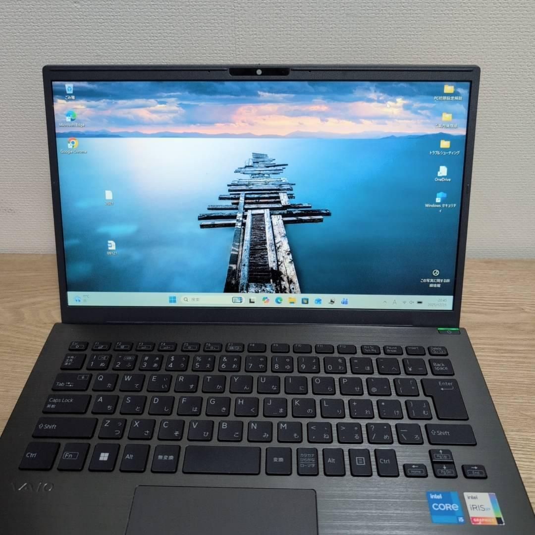 ハイスぺ❗ 13世代 快速モデル i 5 VAIO 16 G SSD 256 顔認証 Office付き 初心者にも 届いてすぐ使えます◎ マウスはおまけ♪ N 264 A