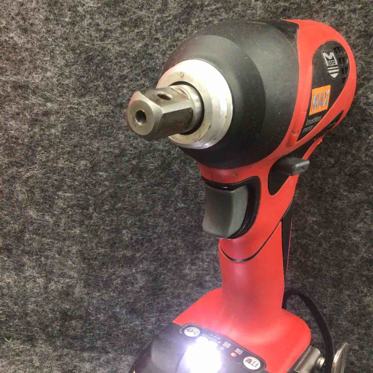 中古品】 マックス/MAX コードレスインパクトレンチ PJ-IW161-B2C