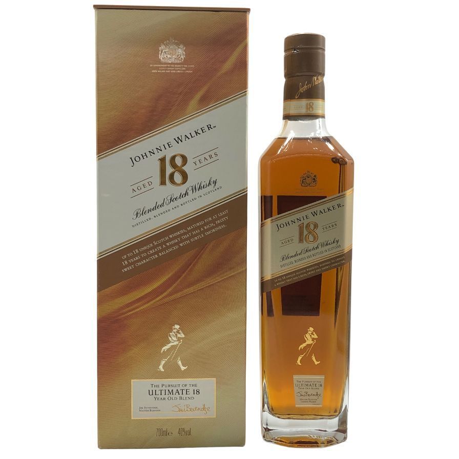 未開栓】ジョニーウォーカー 18年 アルティメット 700ml【A4】【中古