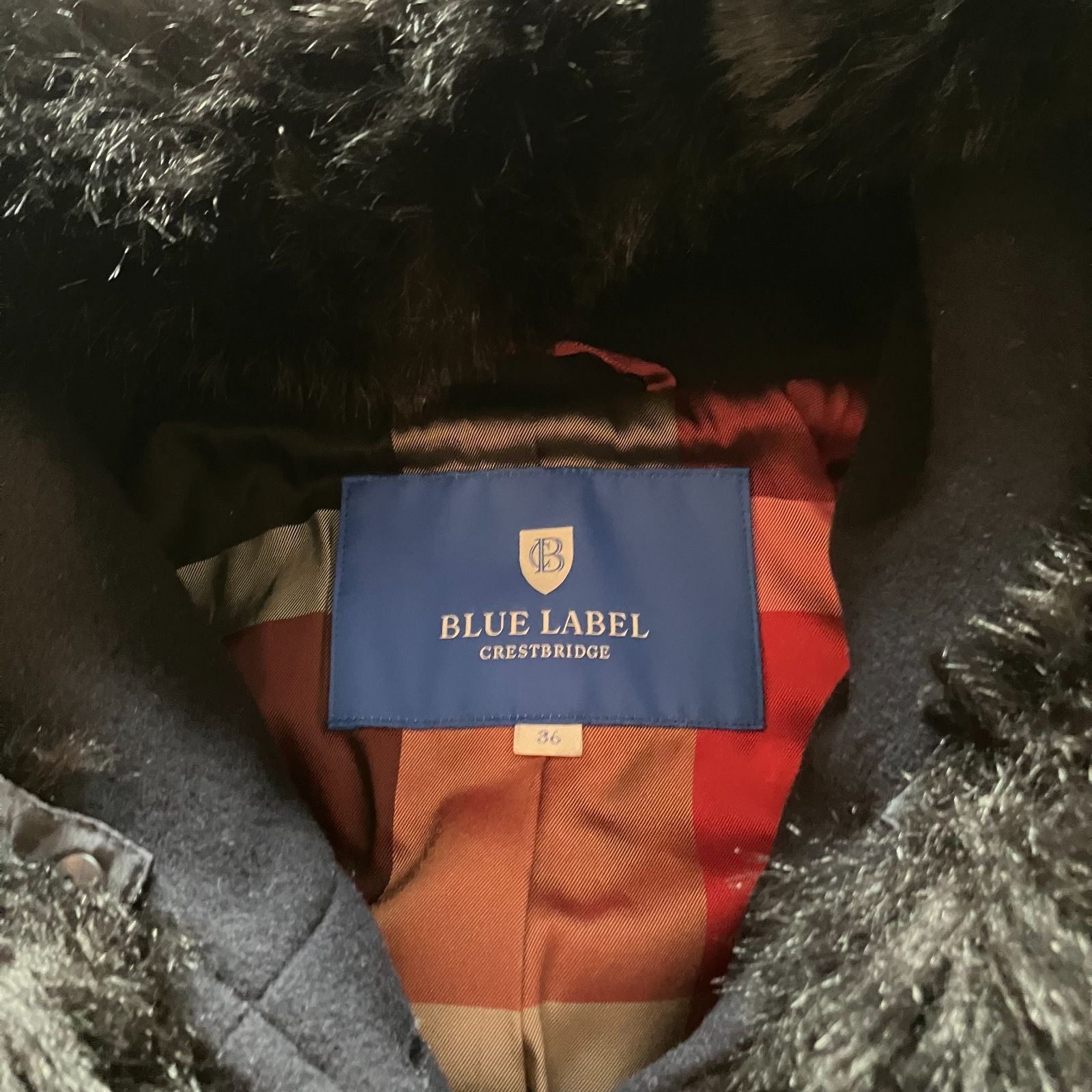 ブルーレーベルクレストブリッジ BLUE LABEL CRESTBRIDGE ウール