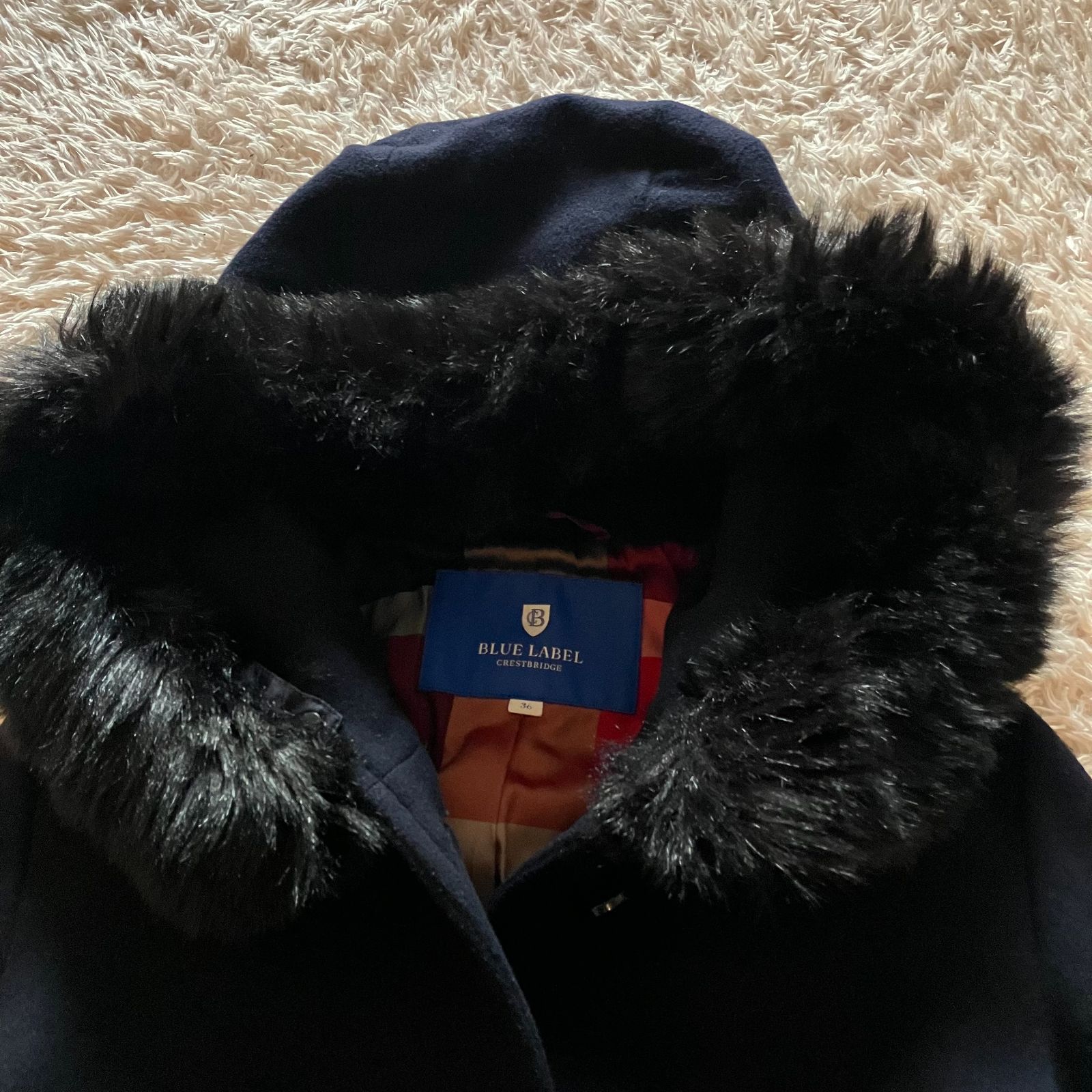 ブルーレーベルクレストブリッジ BLUE LABEL CRESTBRIDGE ウール