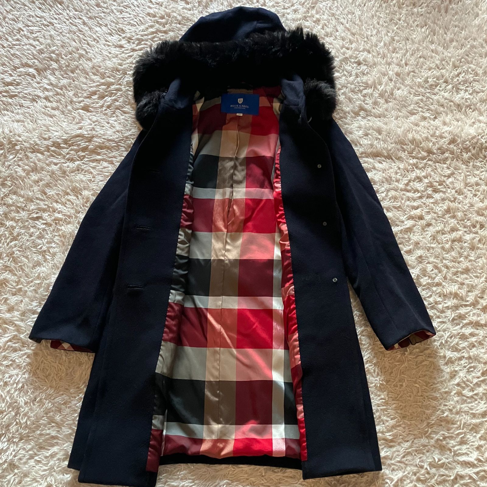 ブルーレーベルクレストブリッジ BLUE LABEL CRESTBRIDGE ウール