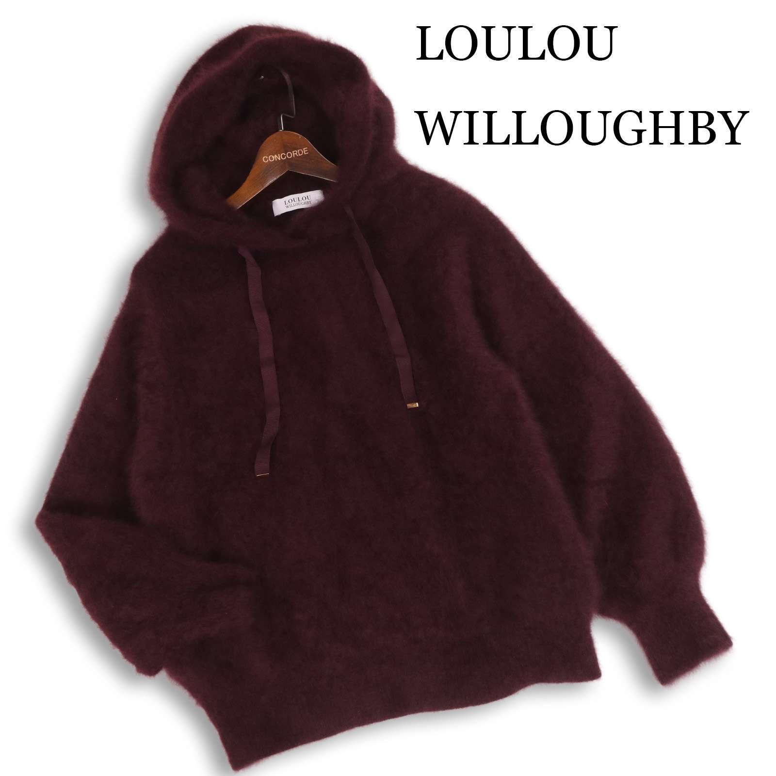 LOULOU WILLOUGHBY ルルウィルビー 秋冬 ラクーンフーディ♪ ふわふわ 