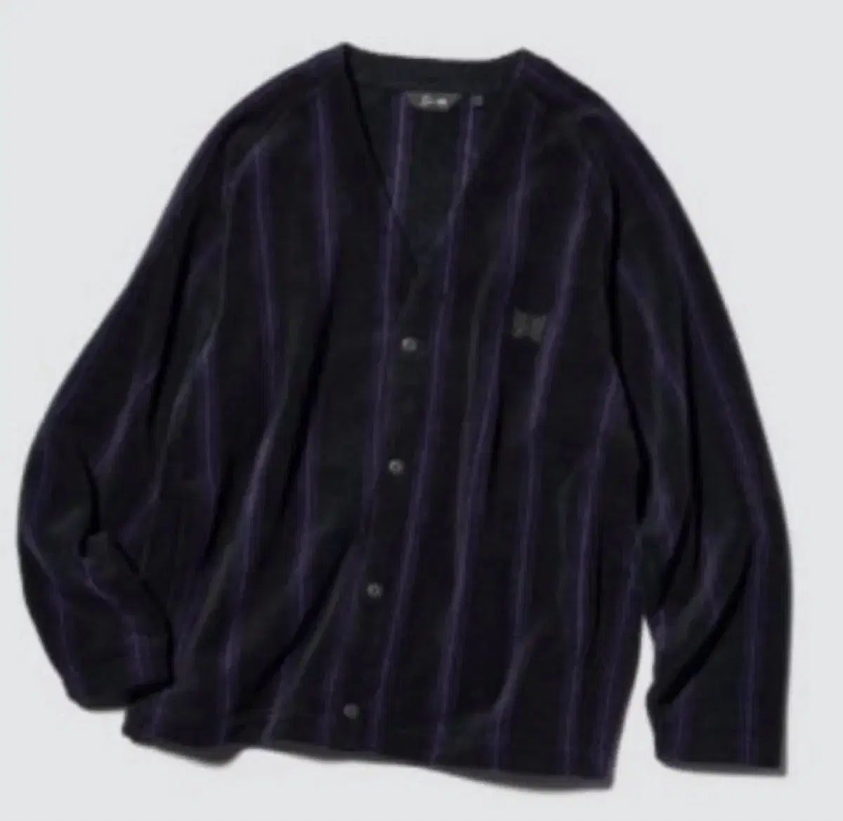 ト*ー様 最安値 新品 UNIQLO Needles カーディガン パンツ セッ ユニクロ NEEDLES 割引 カーディガン L 新品 新品UNIQLO × NEEDLES