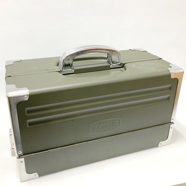 TONE トネ ツールセット 両開きケース 工具セット オリーブ ツール