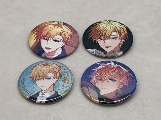 魔法使いの約束 ヒースクリフ 缶バッジ アクリルスタンド ラバー
