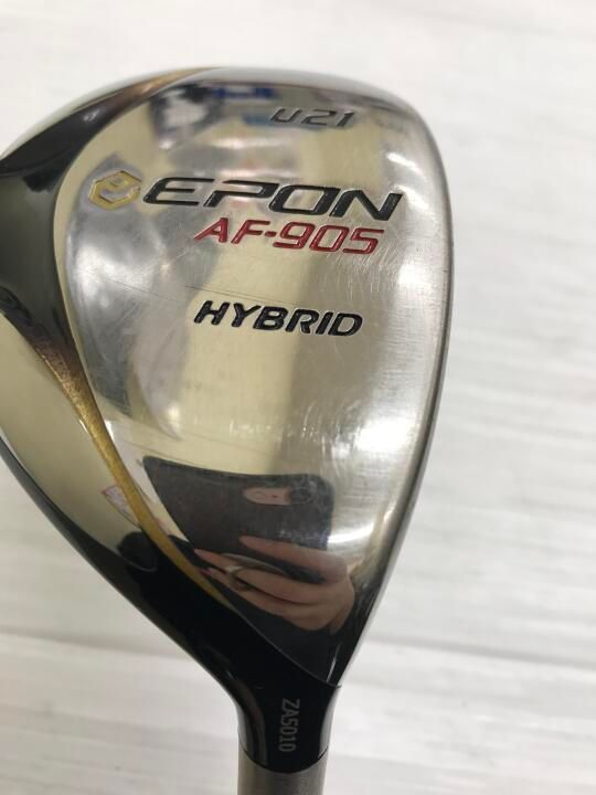エポン AF-905 HYB 21度 ATTAS EZ 75 Sフレックス ユーティリティ 中古