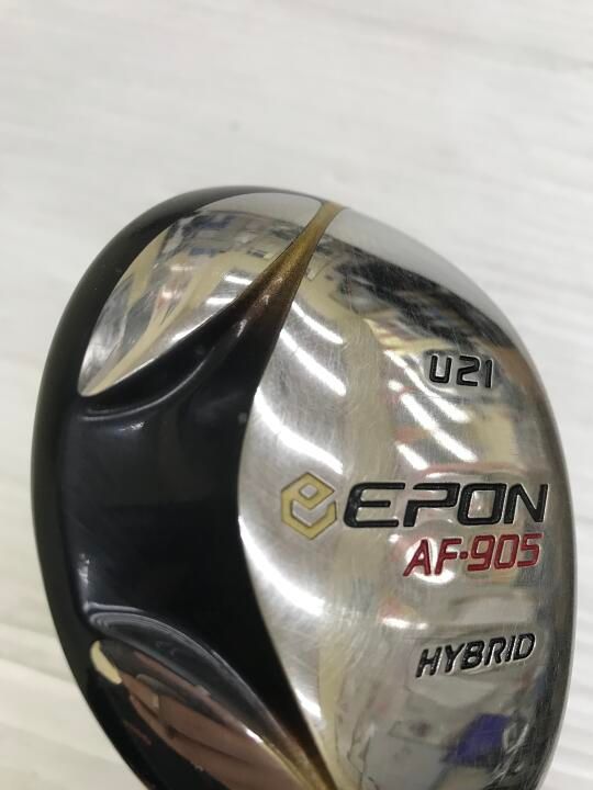 エポン AF-905 HYB 21度 ATTAS EZ 75 Sフレックス ユーティリティ 中古
