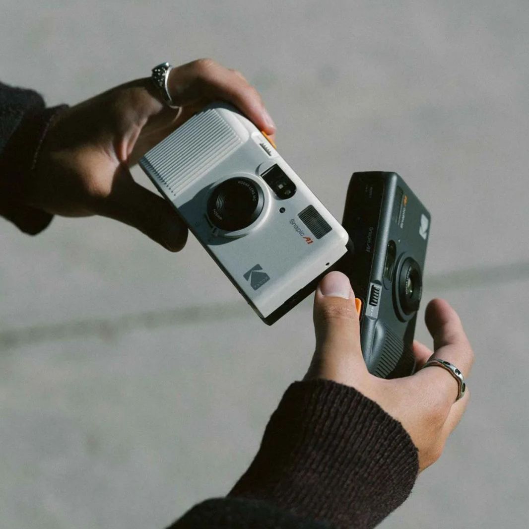  KODAK Snapic A 1 35 mm Film Camera アイボリーホワイト コンパクトカメラ(フィルム) フィルムカメラ