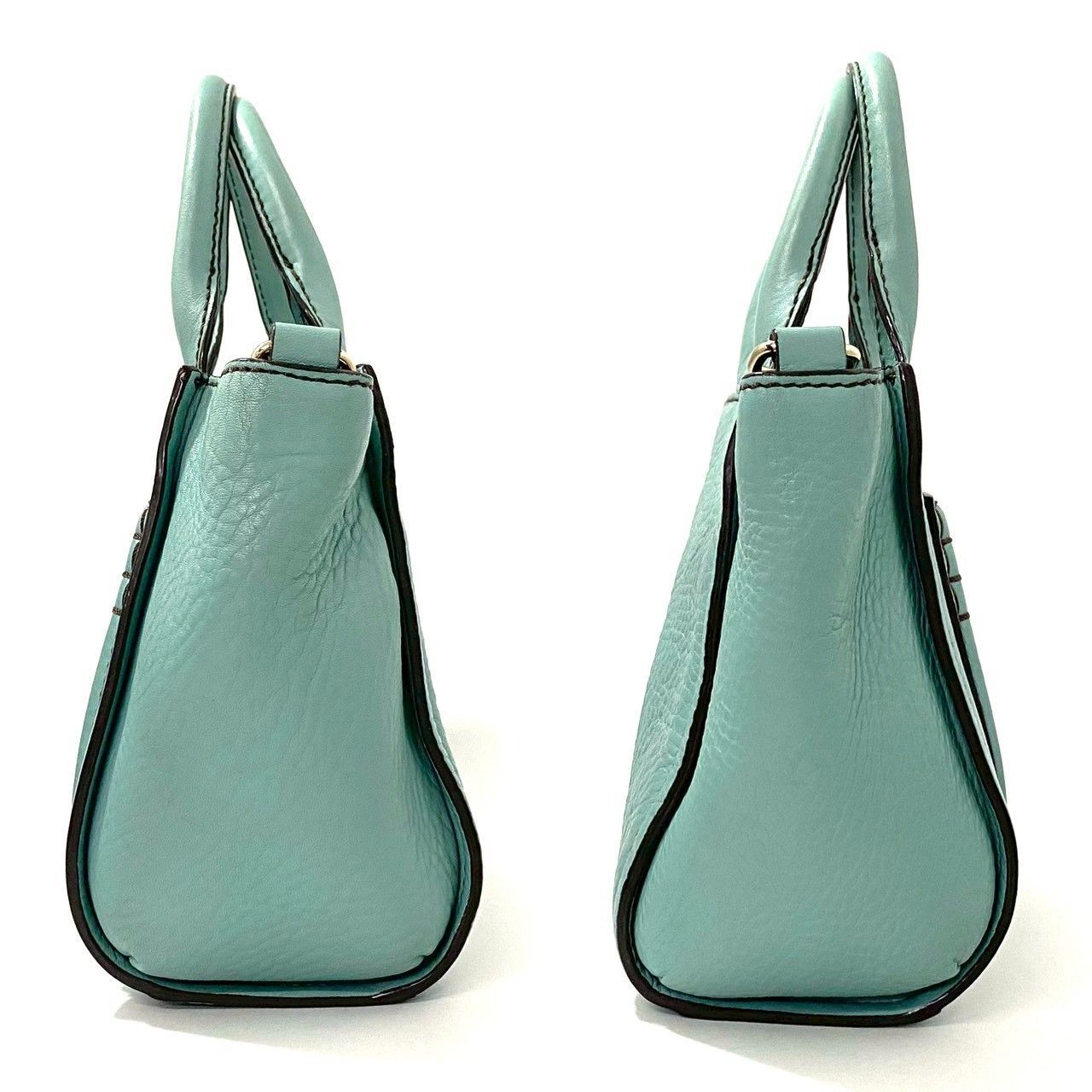 kate spade】2Way バッグ レザー ライトブルー/水色 ショルダーバッグ 