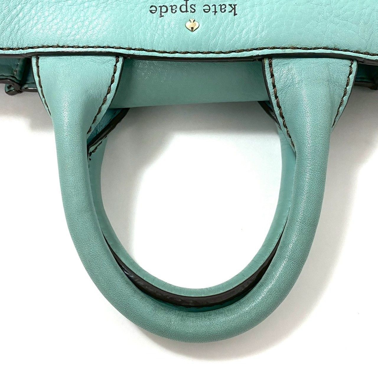 kate spade】2Way バッグ レザー ライトブルー/水色 ショルダーバッグ 