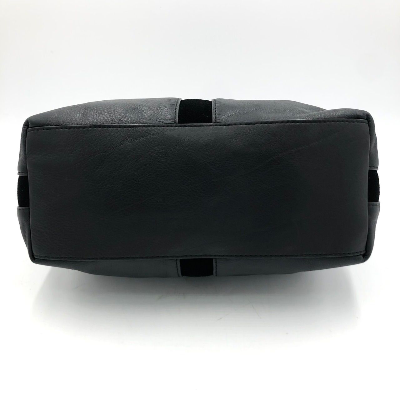 極美品　ディーゼル　レザー　トートバッグ　2way ハンドバッグ　黒 美品】ディーゼル DIESEL 2way トートバッグ ショルダーバッグ 黒