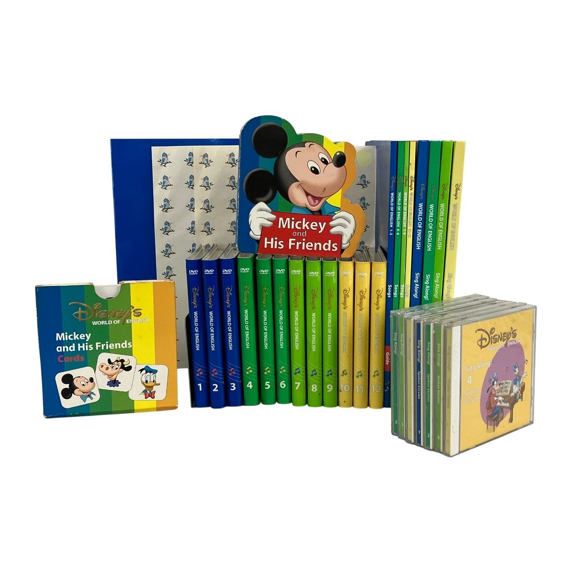 ディズニー英語システム　シングアロング　セット　中古品　2010年 ディズニー英語システム シングアロング セット 中古品 2010年