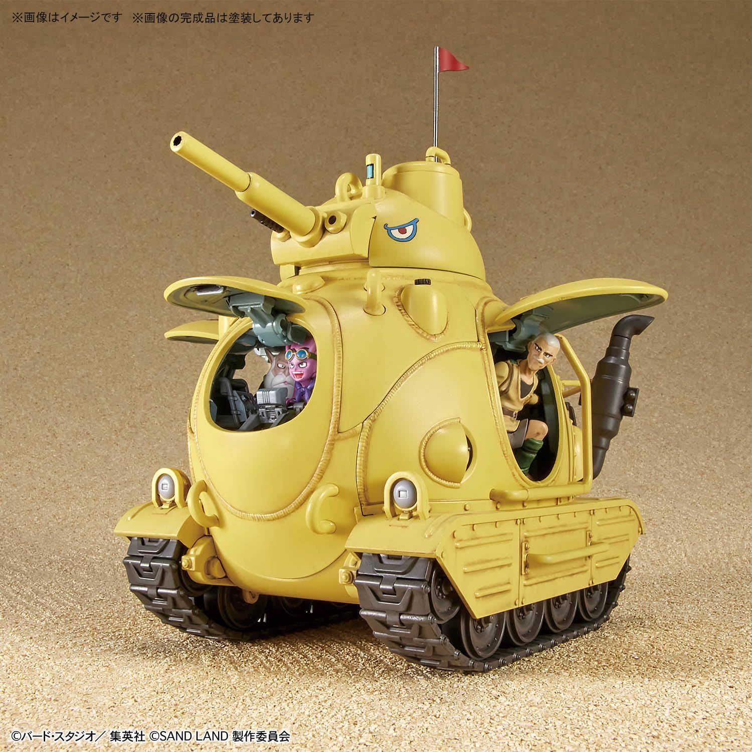 BANDAI SPIRITS バンダイ スピリッツ SAND LAND サンドランド国王軍戦車隊104号車 1 35スケール 色分け済みプラモデル