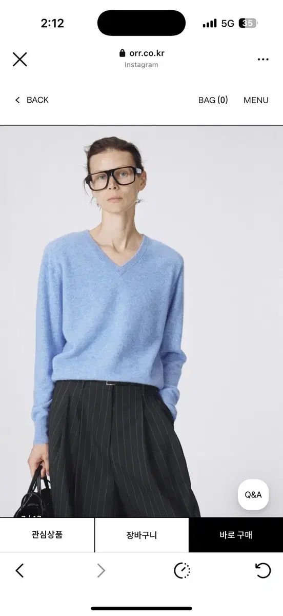 ORR オル カシミア 100 ニット