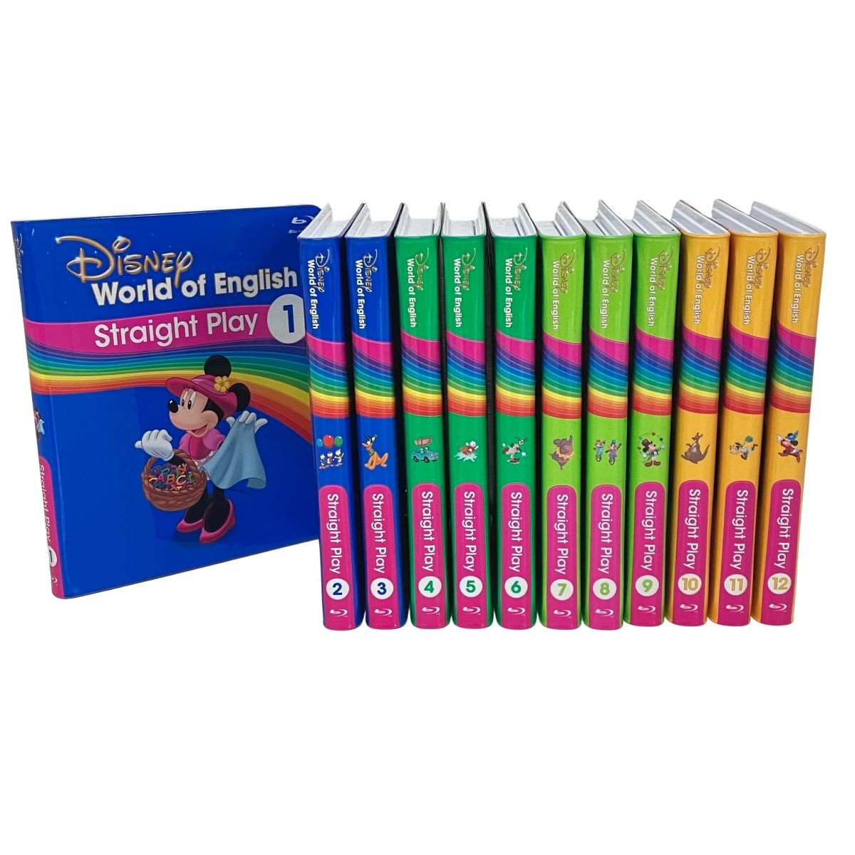 DWE ディズニー ワールド オブ イングリッシュ Blu-ray ストレートプレイ 2019年頃 英語 システム 教材