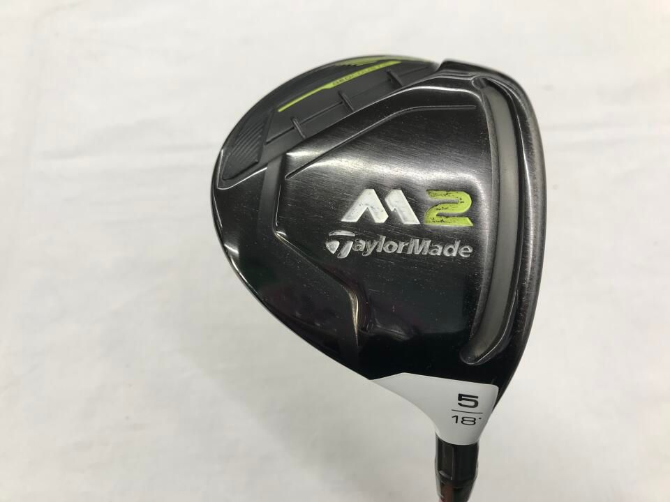 【中古ゴルフクラブ】テーラーメイド　M2　M2 フェアウェイウッド Tour AD DJ-7　シャフト：Tour AD DJ-7 テーラーメイド M2 2017 18度 ﾂｱｰAD DJ-7 Xフレックス フェアウェイ
