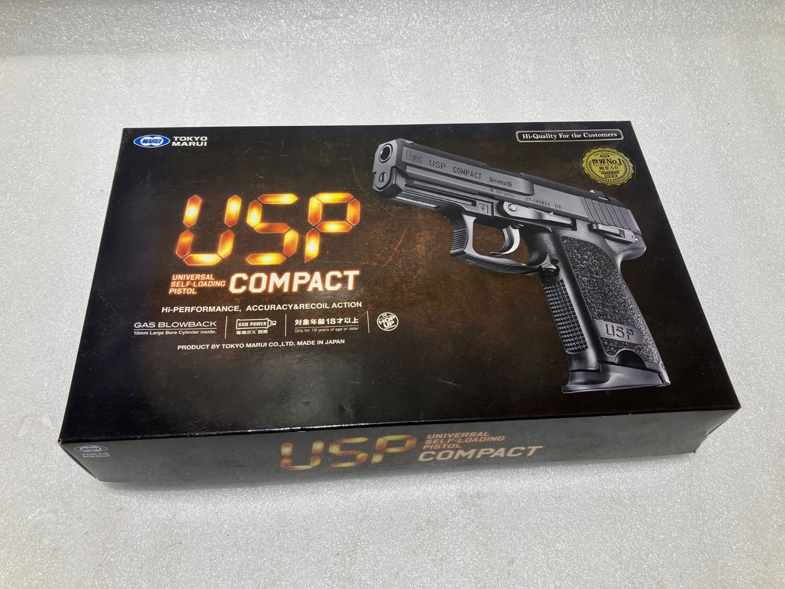 質Banana 品 東京マルイ USP COMPACT ハンドガン ASGKマーク 18歳以上